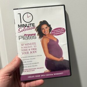 Maternity 10 minute solution prenatal Pilates video